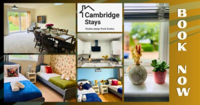 Cambridge Stays 3BR House-Garden-Free Parking-15 min to centre-5 min to motorway
